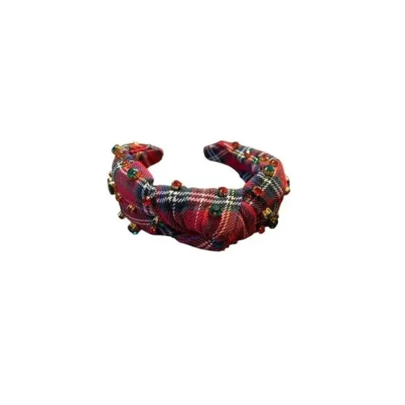 MimimeLand Paris Plaid Headband made in Italy
